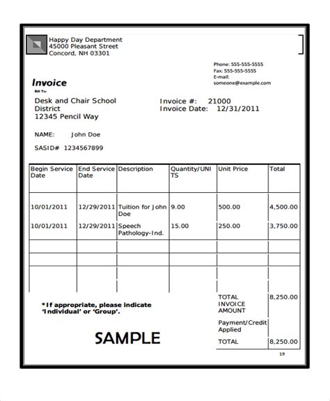 department of education bill pay.